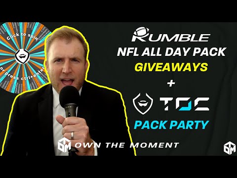 ALL DAY Pack Giveaways, TOC Pack Party, MORE GIVEAWAYS! 