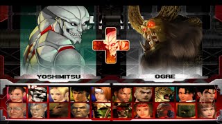 Yoshimitsu   Ogre Attack in Tekken 3 ( Arcade Mode ) Gameplay 2024 | TN6 Gamer