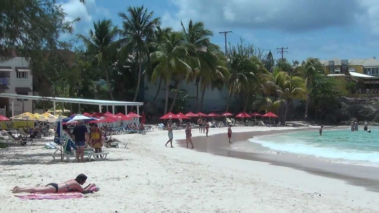 Accra Beach on Barbados South Coast Video in Barbados YouTube