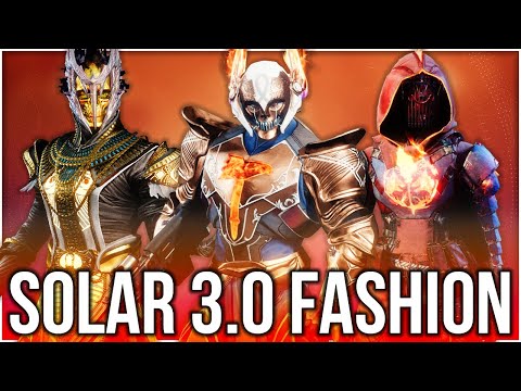 The BEST Solar 3.0 Fashion Sets! - Destiny 2 Fashion Competition