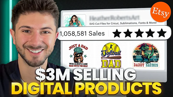 This Etsy Shop Made $3Million Selling Digital Products! (Shop Review)