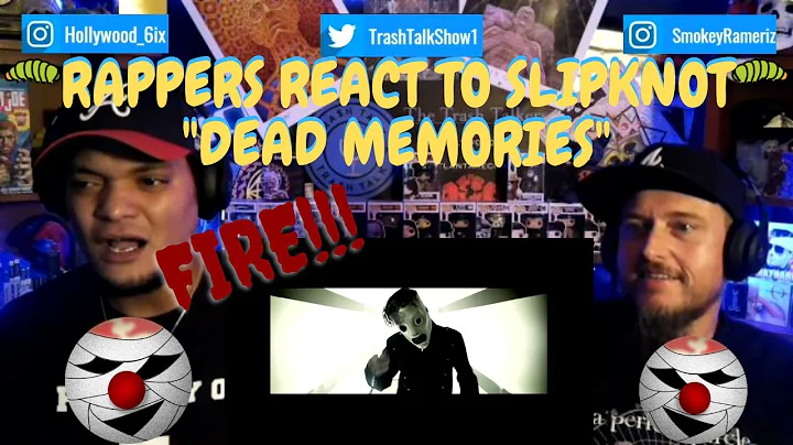 Rappers se impressionam com Slipknot tocando 'Dead Memories'!