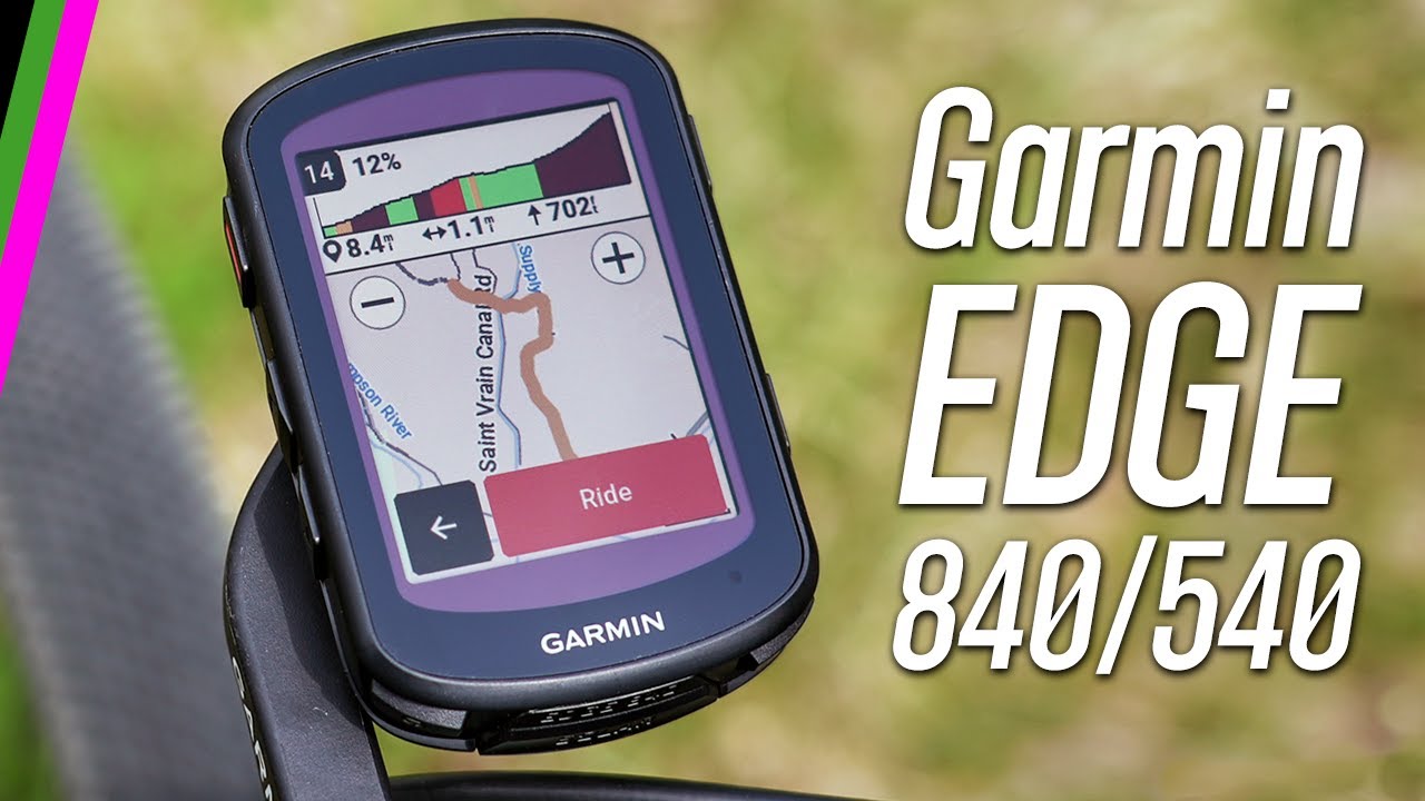 Garmin brings the Edge 540 and Edge 840 Series cycling computers