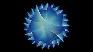 Mesmerizing 4K mandala animation:  hypocycloid curve stitching animation using 10,000 lines.