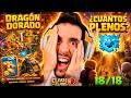 💥 DRAGÓN DORADO + COFRE LEGENDARIO + 18 ATAQUES COMPETITIVOS