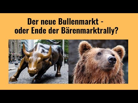 US-Aktien: Der neue Bullenmarkt - oder Ende der Bärenmarktrally? Marktgeflüster