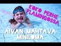 MINILOMA FLAMINGON KYLPYLÄSSÄ I MY DAY