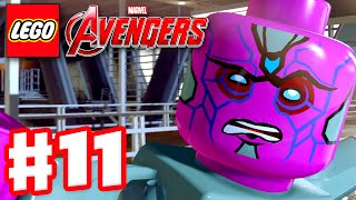 LEGO Marvel's Avengers - Gameplay Walkthrough Part 11 - Vision and Rise of Ultron! (PC)