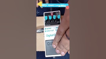 DD3T Long Tempo delay #sound #dd3 #shorts