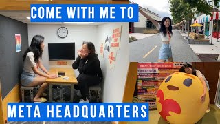 Day in the life at Meta / Facebook Headquarters!
