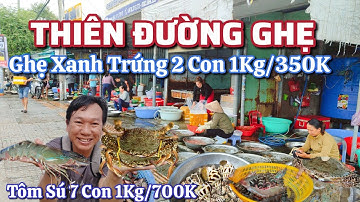 Thiên Đường Ghẹ Cầu Rạch Bà - Ghẹ Xanh Trứng 2 Con 1 Kg /350K.