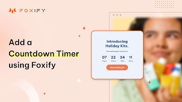 [Legacy Editor] Add a High-Converting Countdown Timer to Shopify | Foxify Page Builder Tutorial