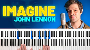 How to play "Imagine" just like John Lennon [PIANO CHORDS TUTORIAL]