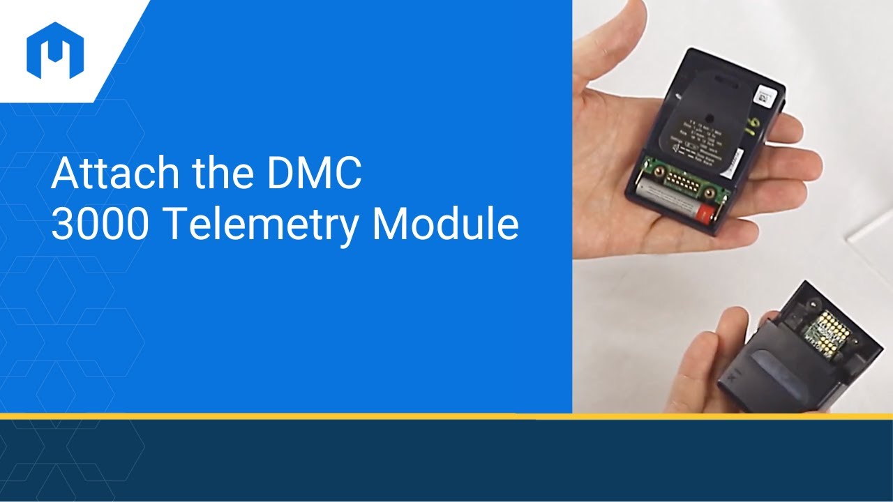 How to Attach the DMC 3000 Telemetry Module - YouTube