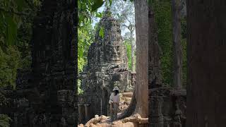 The best spot for photography #travel #touristattraction #angkorthom #angkorwat #ancienttemple