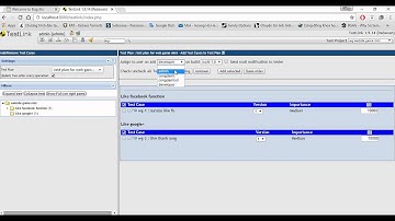 Assign test case to teammate  - TestLink