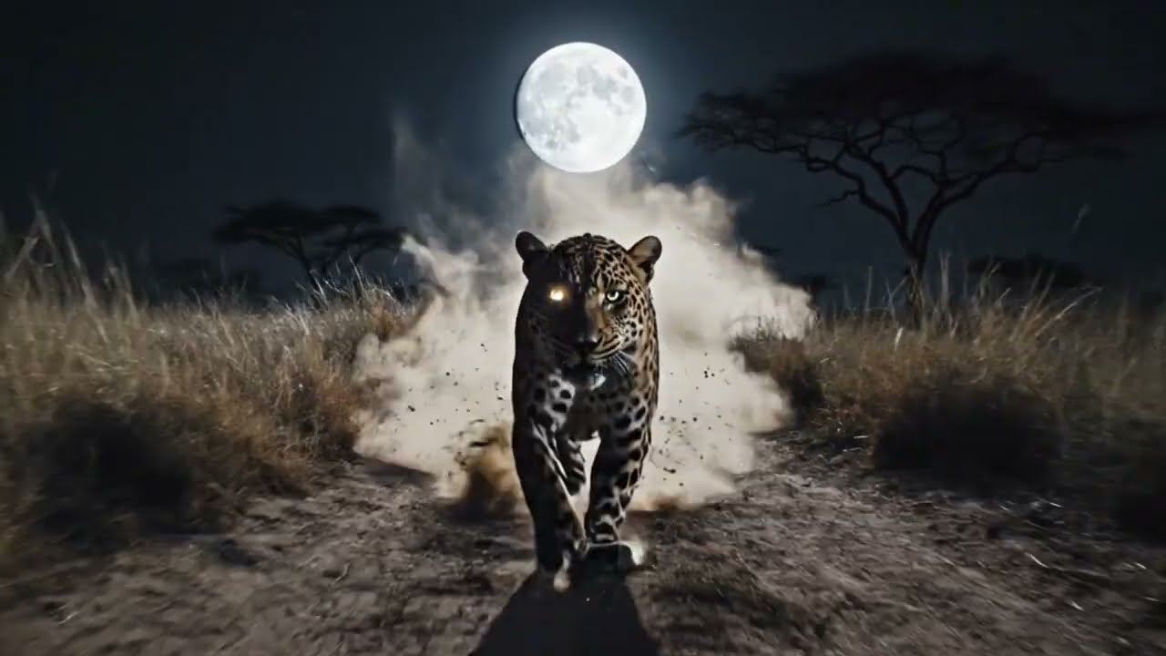 Hunted in the Dark | Lioness vs Caracal Night Survival (Wildlife Documentary)