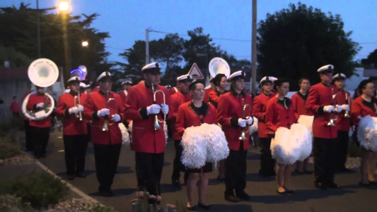 La Batterie-Fanfare du Réveil Plainais-14/07/2014 -La Plaine Sur Mer