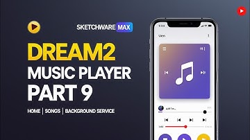 Dream2 Music Player App in Sketchware Max | #part9 #sketchware