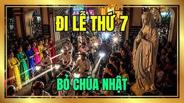 Đi Lễ Chiều Thứ 7 Để Trốn Chúa Nhật? | Suy Niệm Công Giáo | Nguyễn Ngọc Ngạn