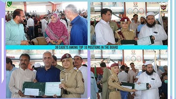 GCCM Cadets Won Top Positions in SSC-II Exam in Year 2021. 38 Cadets among Top10 Positions out of 45