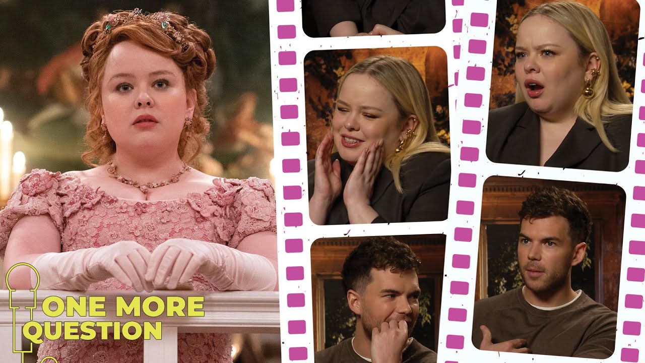 Nicola Coughlan and Luke Newton on Penelope and Colin's glow up in steamy Bridgerton Season 3