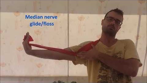 Neural glides/flossing for the median, ulnar and radial nerve