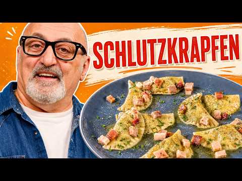 Traditional Tyrolean Ravioli 🥟 Homemade Schlutzkrapfen