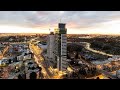 Así se construyó en Neuquén, la torre más alta de la Patagonia