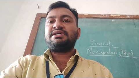 Non Verbal Text | | Std 7 Sem 2 | | English Grammar | | Part 1