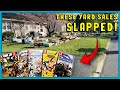 Yard Sales Full of SWITCH GAMES! || Nintendo Switch Video Game Hunting!