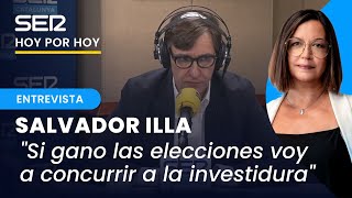 Salvador Illa no descarta un pacto con Junts: "Hemos colaborado en otras instituciones"