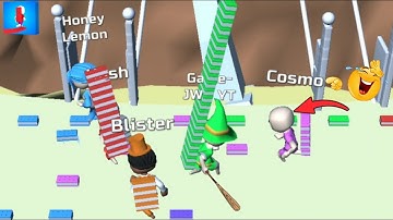 Bridge Race - All Levels Gameplay Android,ios,pc (From Level 71-78) FHD1080p