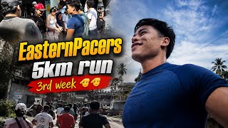 EasternPacers 5km run 🏃 mero chai  3rd week 🫡🫡