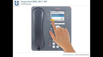 Avaya Aura 9608, 9611 SIP - Conferencing
