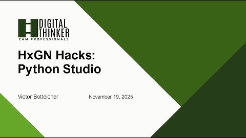 HxGN Hacks | Python Studio