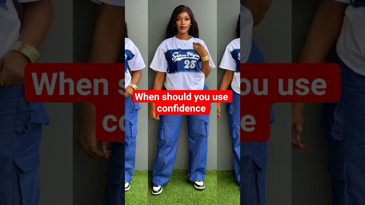 When should you use confidence -Priyanka Chopra 