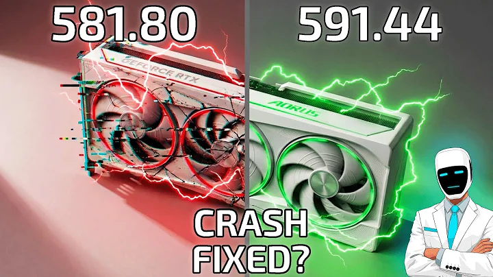 CRASH FIXED? Nvidia Driver Update 581.80 vs 591.44 | RTX 5070 Driver Comparison