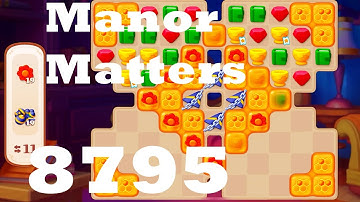 Manor Matters 8795 HD Gameplay Walkthrough | 3 match puzzle game Android | IOS | GameGo Game