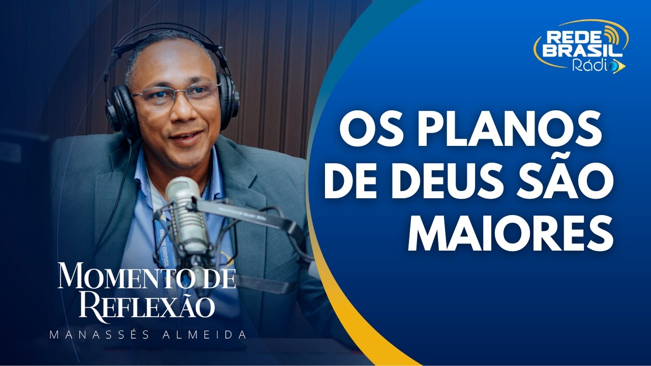 Manassés Almeida | Os Planos de Deus São Maiores. #cortes #redebrasilrádio