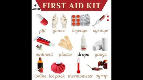 First Aid Kit Names