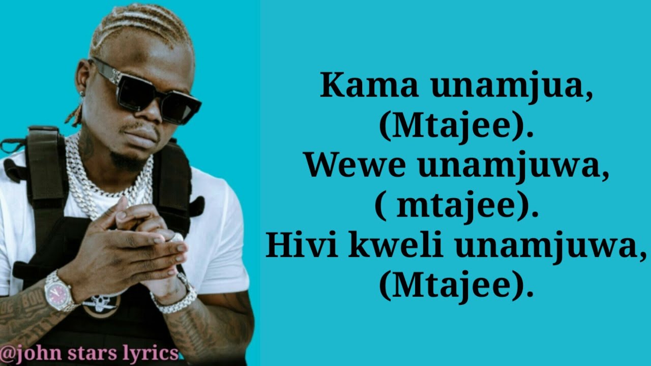 Harmonize mtaje (official video lyrics)