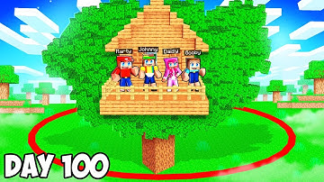 I Made a NEW TREEHOUSE in Minecraft...