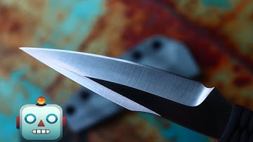 THE ROBOTS HAVE TAKEN OVER! - CNC KNIFEMAKING