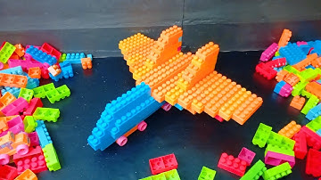Satisfying DIY Fighter Aircraft | Lego Building Blocks Videos #buildingblockstoys #lego SOJIB TOYS