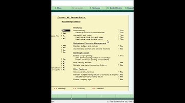 Activate memorandum Voucher in accounting voucher in tally ERP 9 🔥। #shorts #ytshorts #tallyerp9
