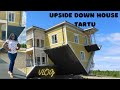 The Upside-down House in Tartu | Exploring Tartu Estonia.