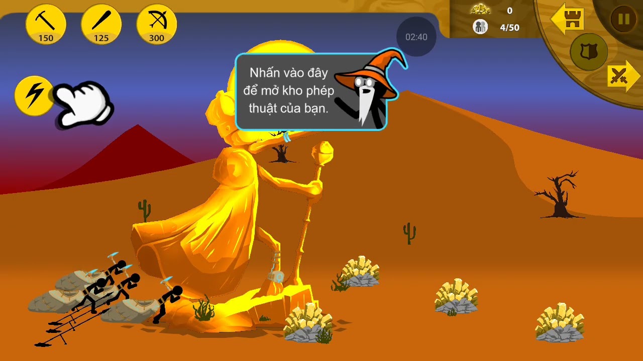 Seri stick war legacy này hơi lạ part3 test skin