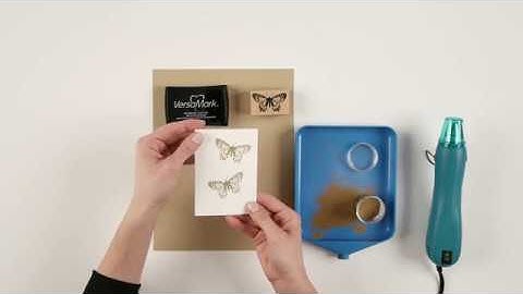 How To Heat Emboss - Paper Source