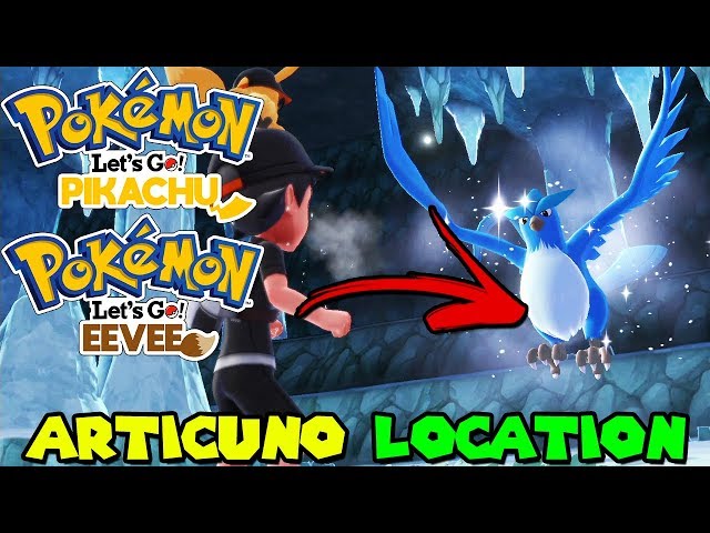 Pokemon Let's Go Articuno  Moves, Evolutions, Locations and